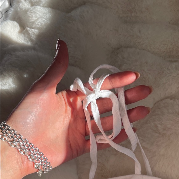 Linen peplum top - Picture 4 of 6